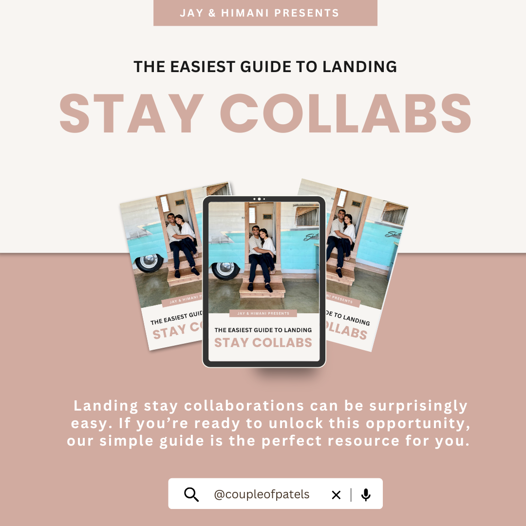 How to land collabs with airbnb & stays